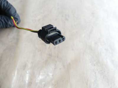 BMW 3 Pole 3 Wire Black Connector Plug w/ Pigtail 69255952